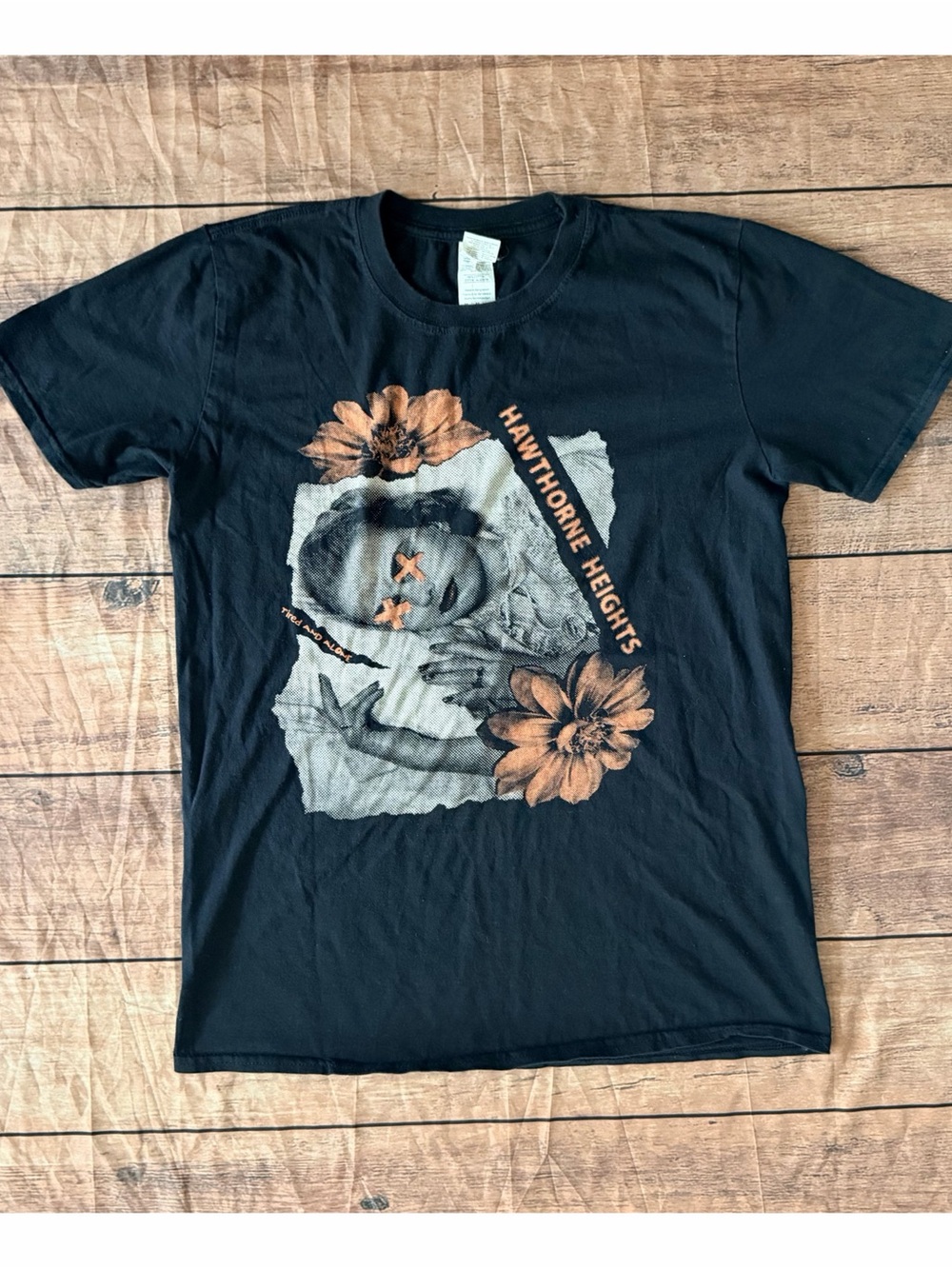 Size M Hawthorne Heights Band Album Tour Tee Unisex